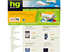 Tablet Screenshot of libreria-hg.com